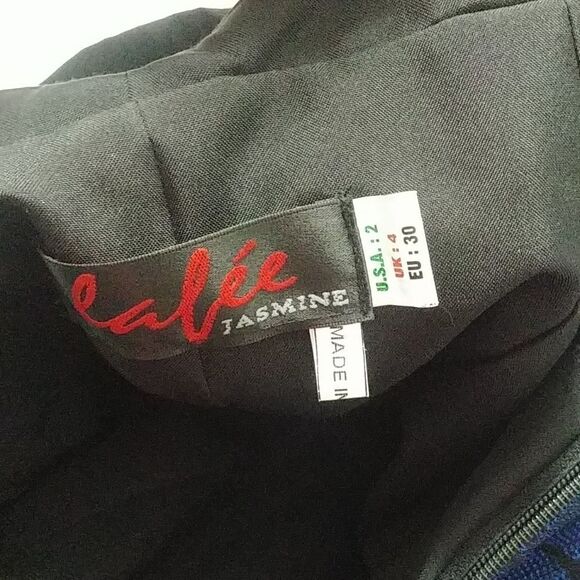 NWT Jasmine Mermaid Style Navy Sequined Strapless Prom Dress 2 - Picture 10 of 10